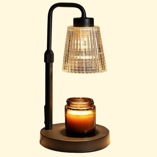 Elektrische Duftkerzenlampe – Stilvolle Schmelzlampe mit Timer und dimmbarem Licht