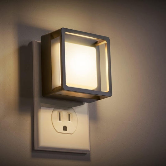 LED-Wandnachtlicht – Modernes Steckdosenlicht mit automatischer Dämmerungssensorik