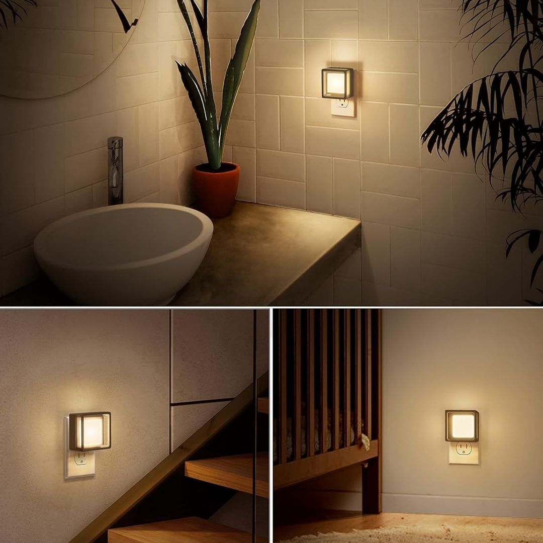 LED-Wandnachtlicht – Modernes Steckdosenlicht mit automatischer Dämmerungssensorik