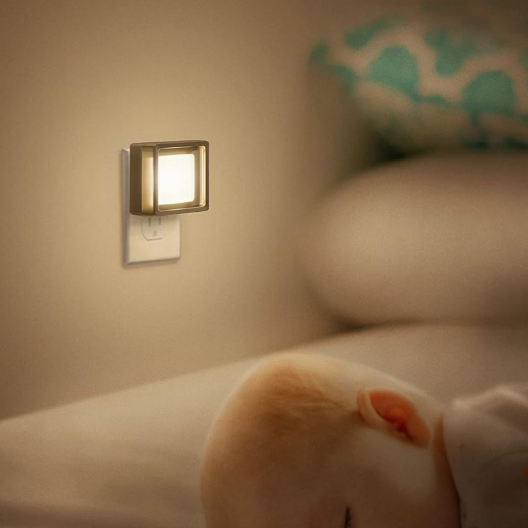 LED-Wandnachtlicht – Modernes Steckdosenlicht mit automatischer Dämmerungssensorik