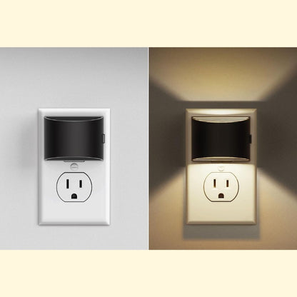 Flur-Steckdosenleuchte im Doppelpack – Elegante LED-Wandbeleuchtung mit indirektem Licht